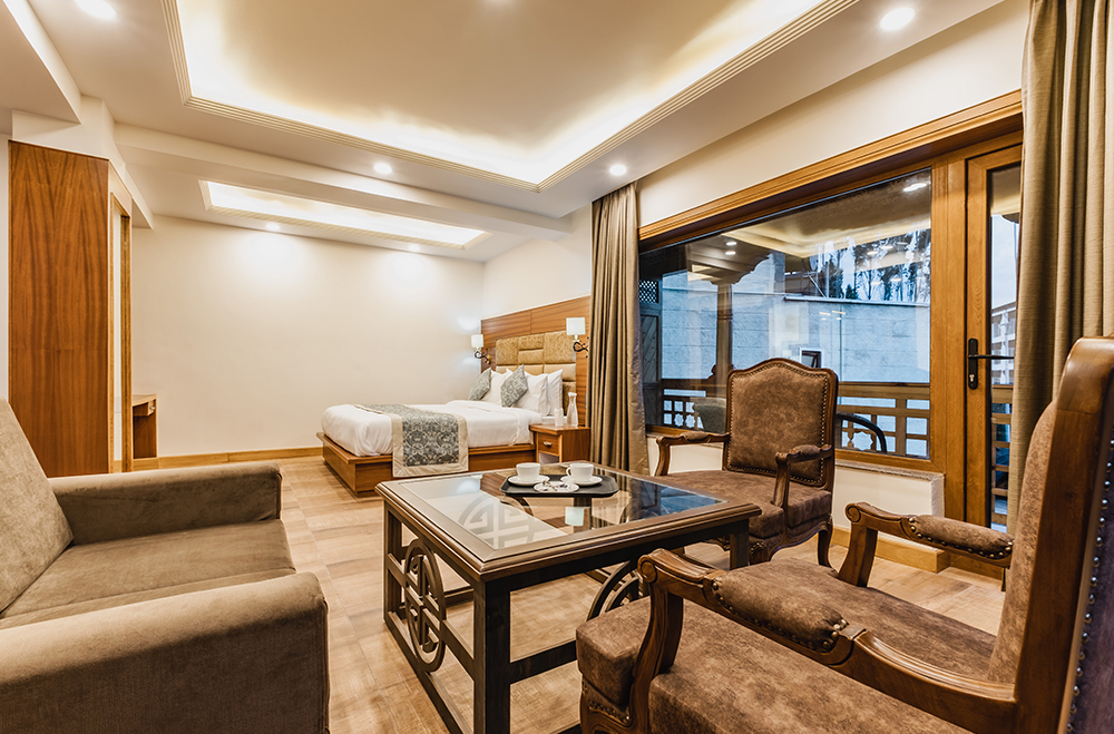 luxury hotels in leh ladakh -super deluxe room